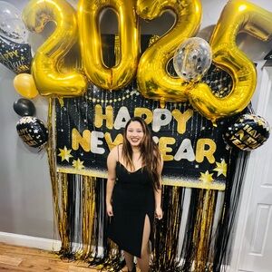 Black High Low Dress